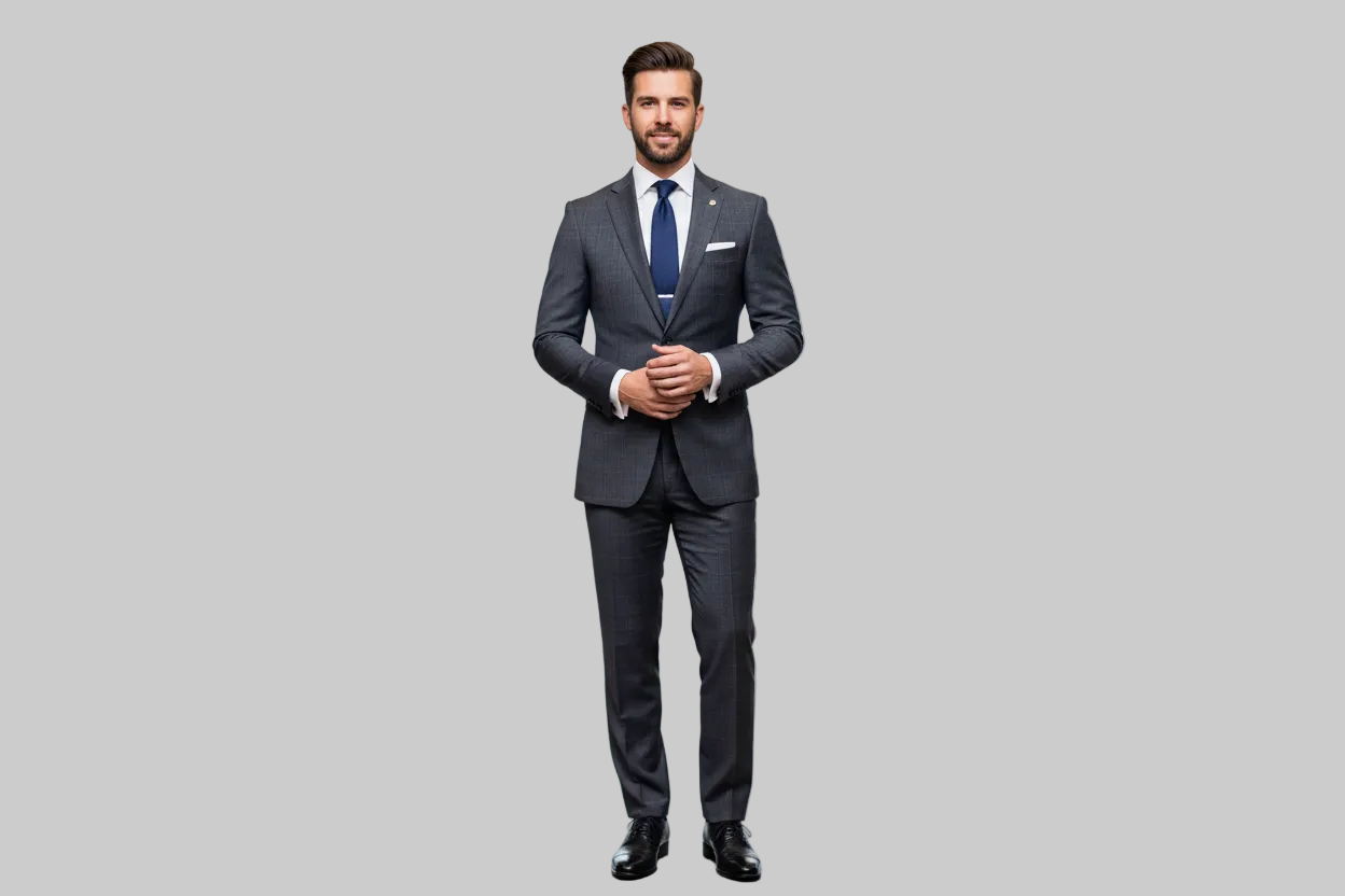 Professional man in suit